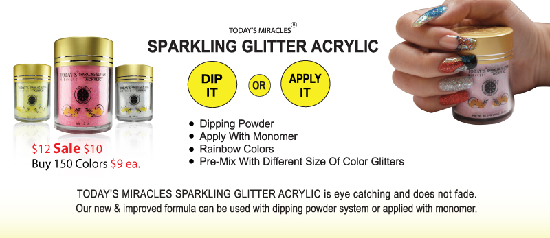 Sparkling Acrylic Glitter
